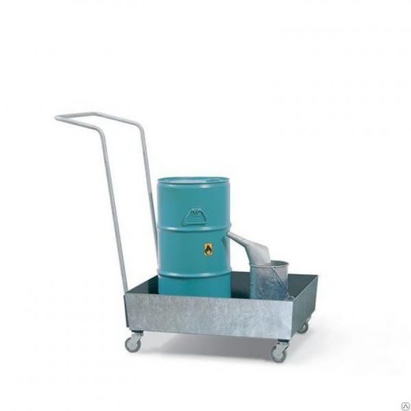 Тележка со сточным поддоном 60 л под 1 x 60 л бочку